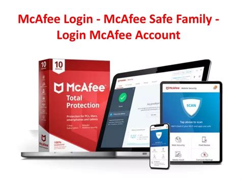 www mcafee com account login|Safe Family.